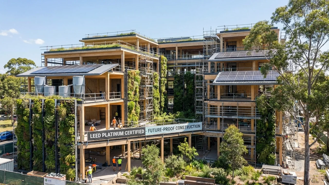 Green building construction