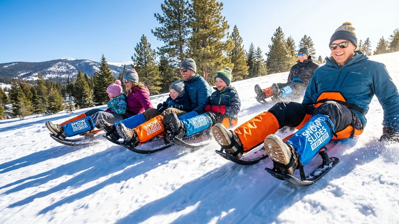 Sled Legs product demonstration